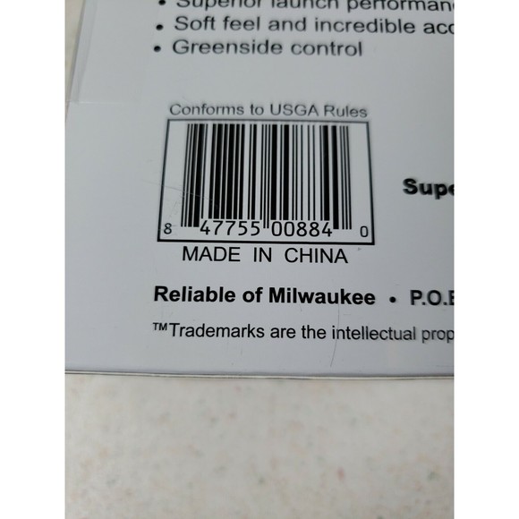 Spalding Pure Speed Golf Balls White Exceptional Distance New Sealed - Picture 9 of 10